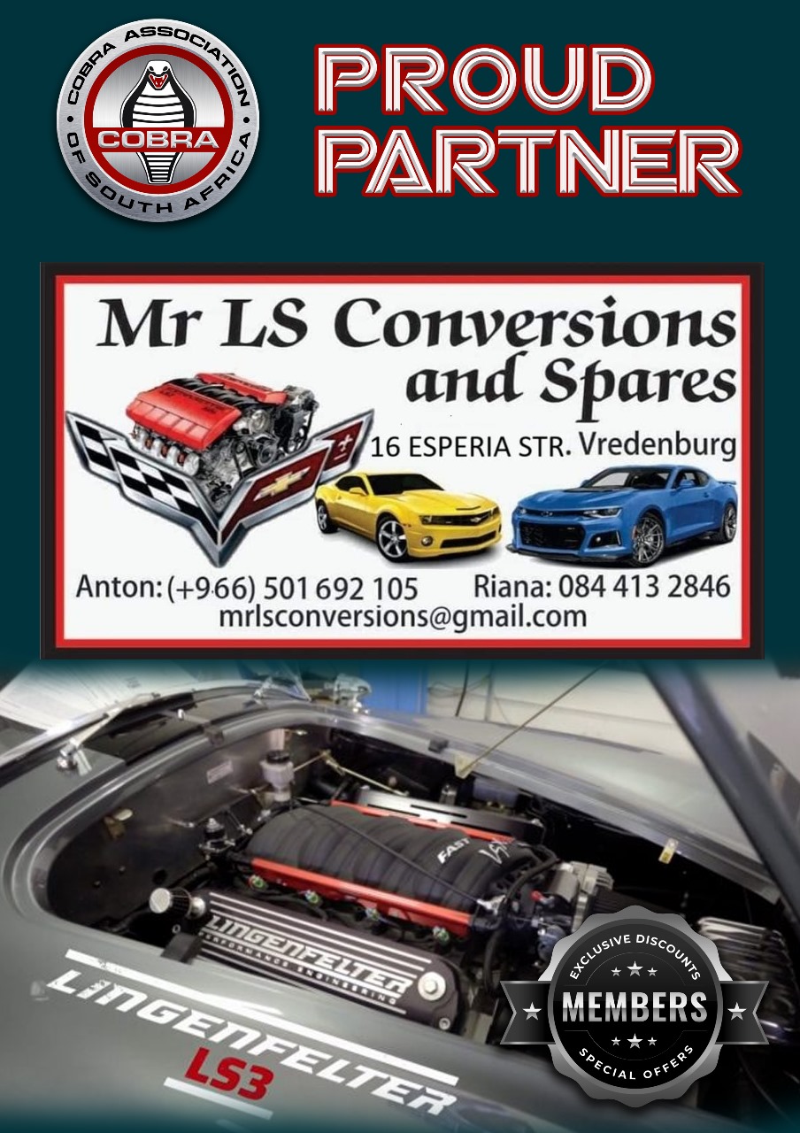 Mr LS Conversions & Spares — Cobra Association partner
